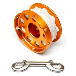 Razor 100' Safety Finger Spool -Mystic Shop 0002649 100 safety spool orange