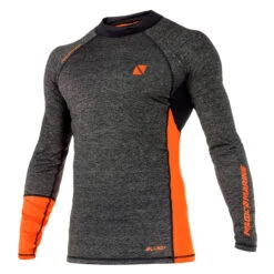 Magic Marine Energy Long Sleeve Rashvest - Orange