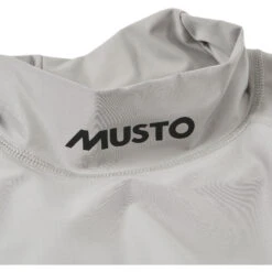 Musto Sunblock Dynamic Long Sleeve Rash Guard - Light Grey -Mystic Shop 2020 Musto Sunblock Dynamic Rash Guard 81217 931 3
