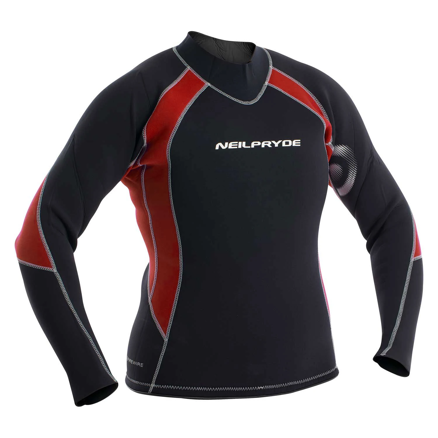 Neil Pryde Womens ELITE 3mm Firewire Wetsuit Top - Black Plum 1 Neil Pryde Womens ELITE 3mm Firewire Wetsuit Top - Black Plum