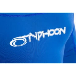 Typhoon Long Sleeve Flat Locked Rash Vest - Aqua Blue -Mystic Shop 2020 Typhoon Long sleeve mens aqua blue 4