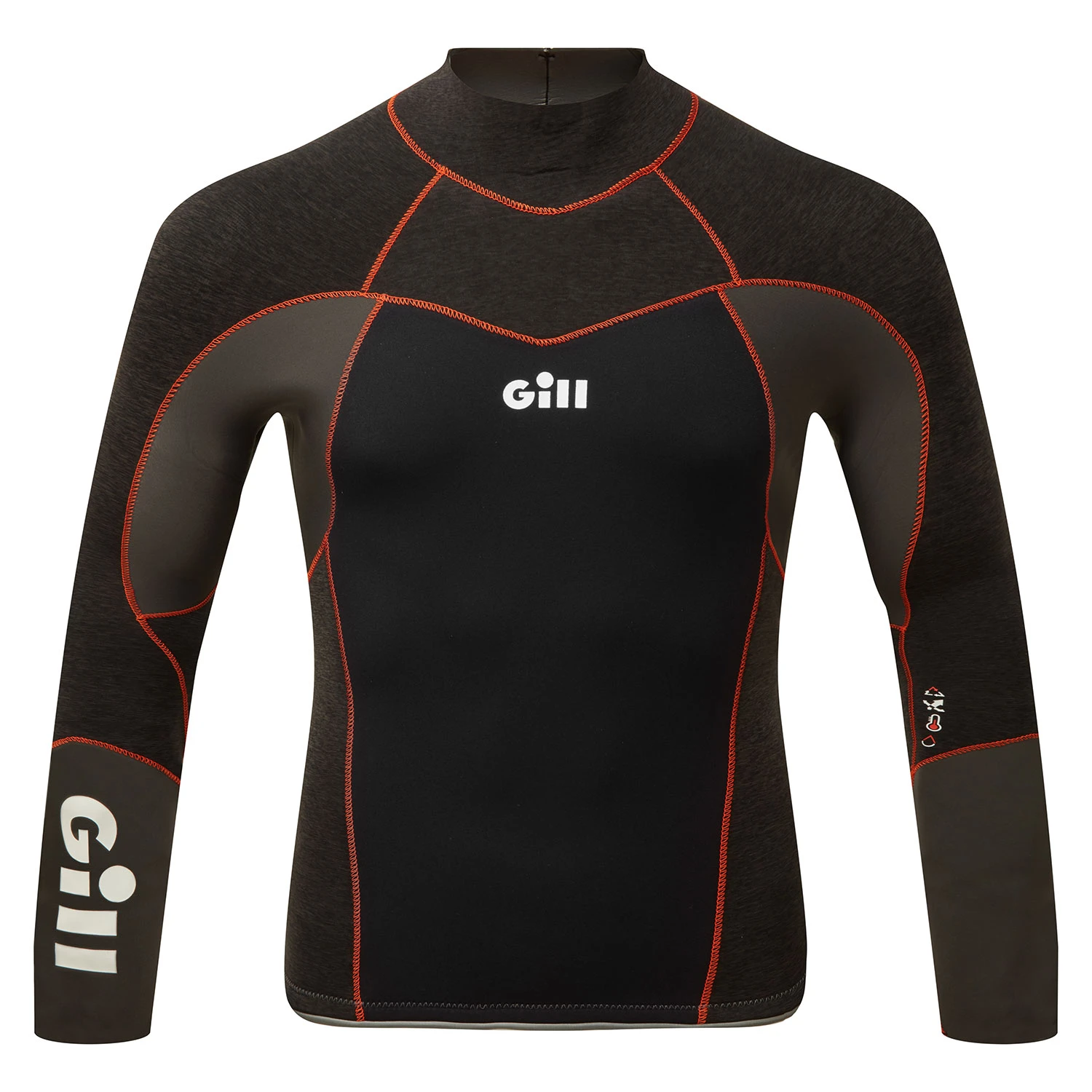 Gill Zentherm Sailing Wetsuit Top - Black 2 Gill Zentherm Sailing Wetsuit Top - Black - Image 2