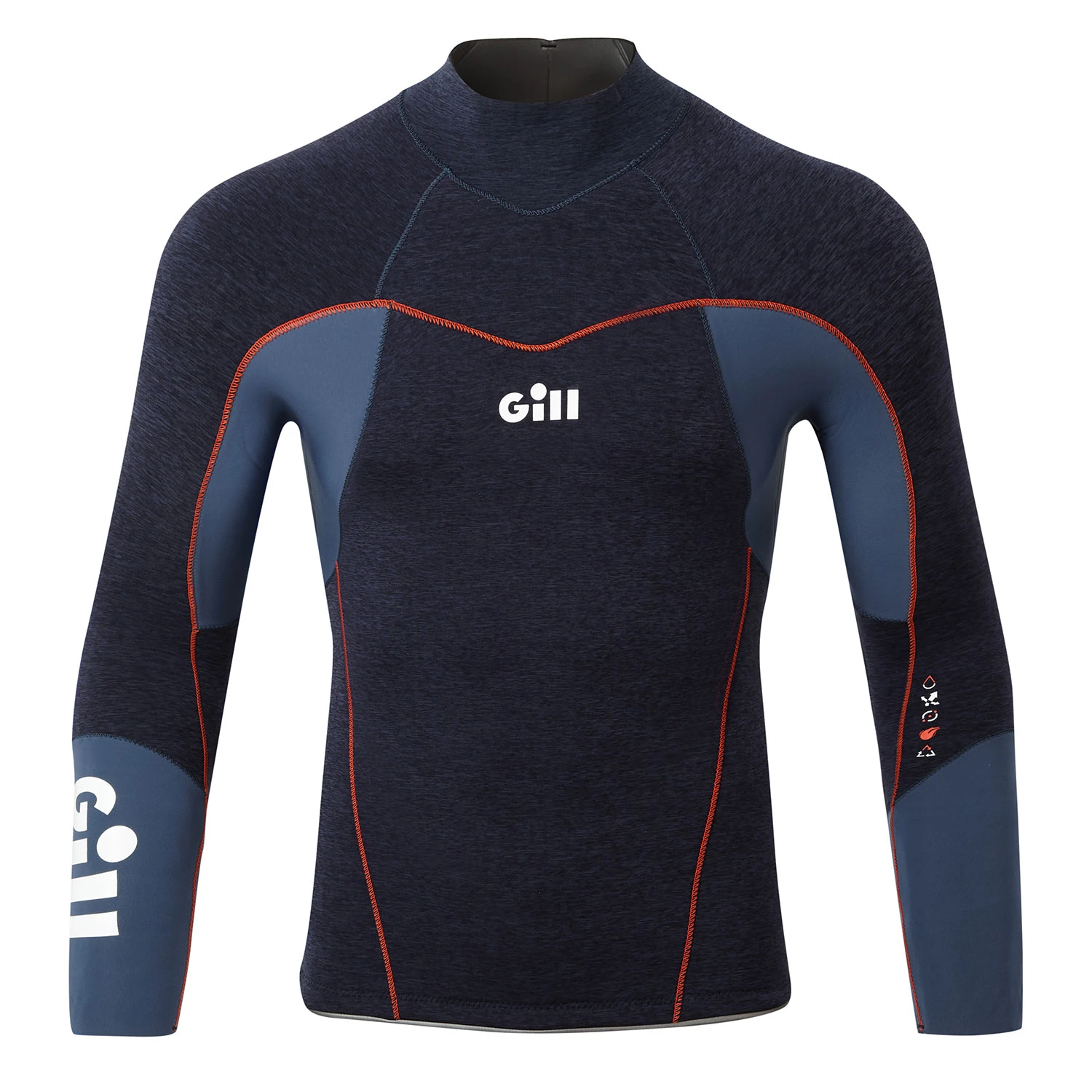 Gill Race Firecell Long Sleeve Wetsuit Top - Blue 2 Gill Race Firecell Long Sleeve Wetsuit Top - Blue - Image 2