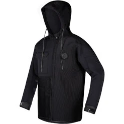 Mystic Ocean Neoprene Jacket - Black