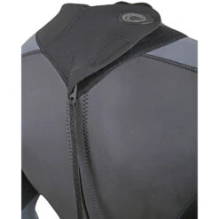 Typhoon Swarm3 3/2mm Back Zip Wetsuit - Black -Mystic Shop 2021 Typhoon Swarm Fullsuit Wetsuit 250980 swarm3 blackgraphite 3