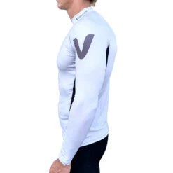 Vaikobi Spandex Long Sleeve UV50+ Rashvest - Silver -Mystic Shop 2021 Vaikobi UV Rashie Silver S