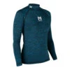 Magic Marine Womens Cube Long Sleeve Rashvest - Dark Blue Melee