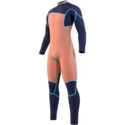 Mystic MAJESTIC 5/4 GBS Front Zip Wetsuit - Cypress Green -Mystic Shop 2023 Majestic Chestzip Fullsuit Navy 3