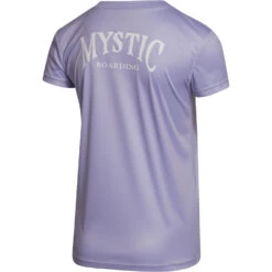 Mystic Womens Jayde Short-Sleeve Rashvest - Dusty Lilac -Mystic Shop 2023 Mystic Jayde Loose Fit Rash Guard 230157 504 02
