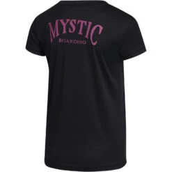 Mystic Womens Jayde Short-Sleeve Rashvest - Black -Mystic Shop 2023 Mystic Jayde Loose Fit Rash Guard 230157 900 02