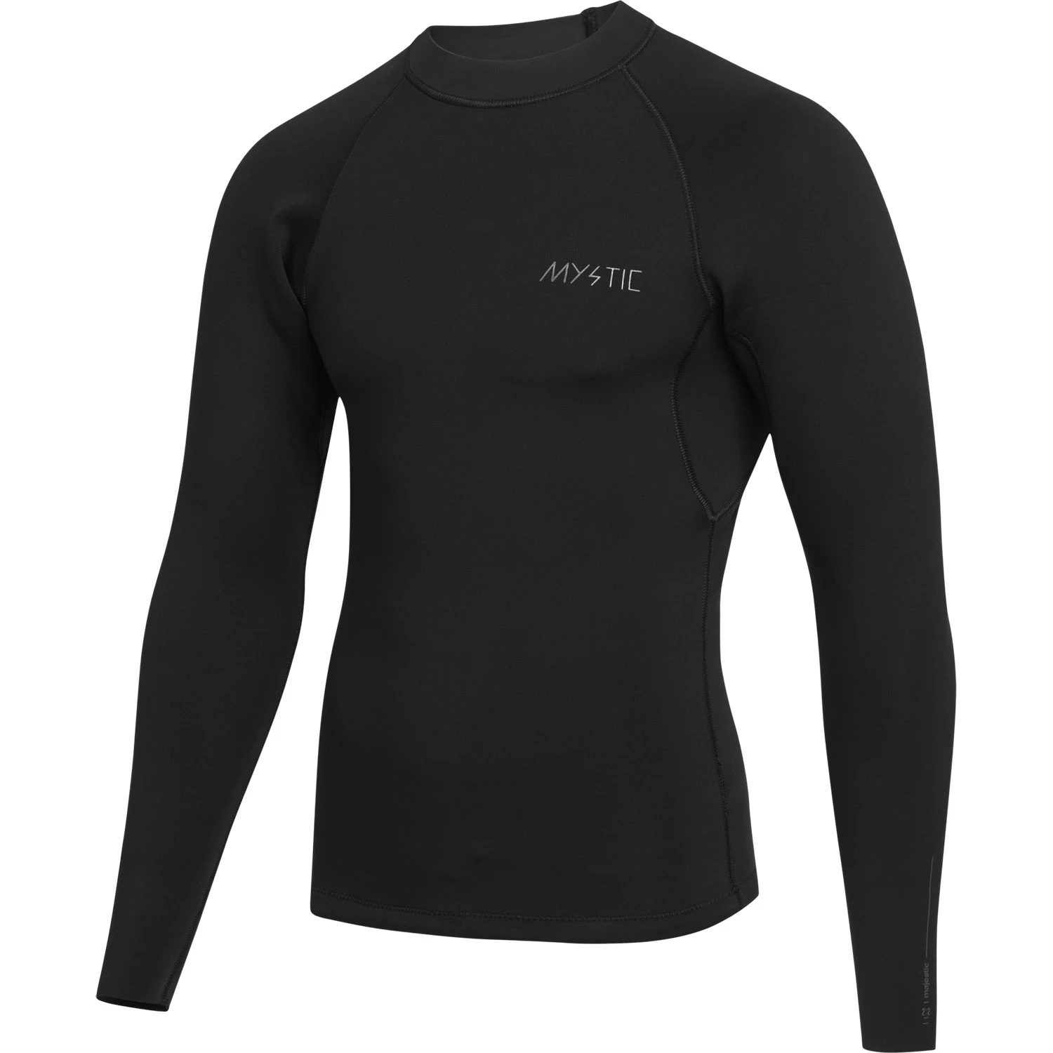 Mystic Majestic 2mm Long Sleeve Wetsuit Top - Black 1 Mystic Majestic 2mm Long Sleeve Wetsuit Top - Black