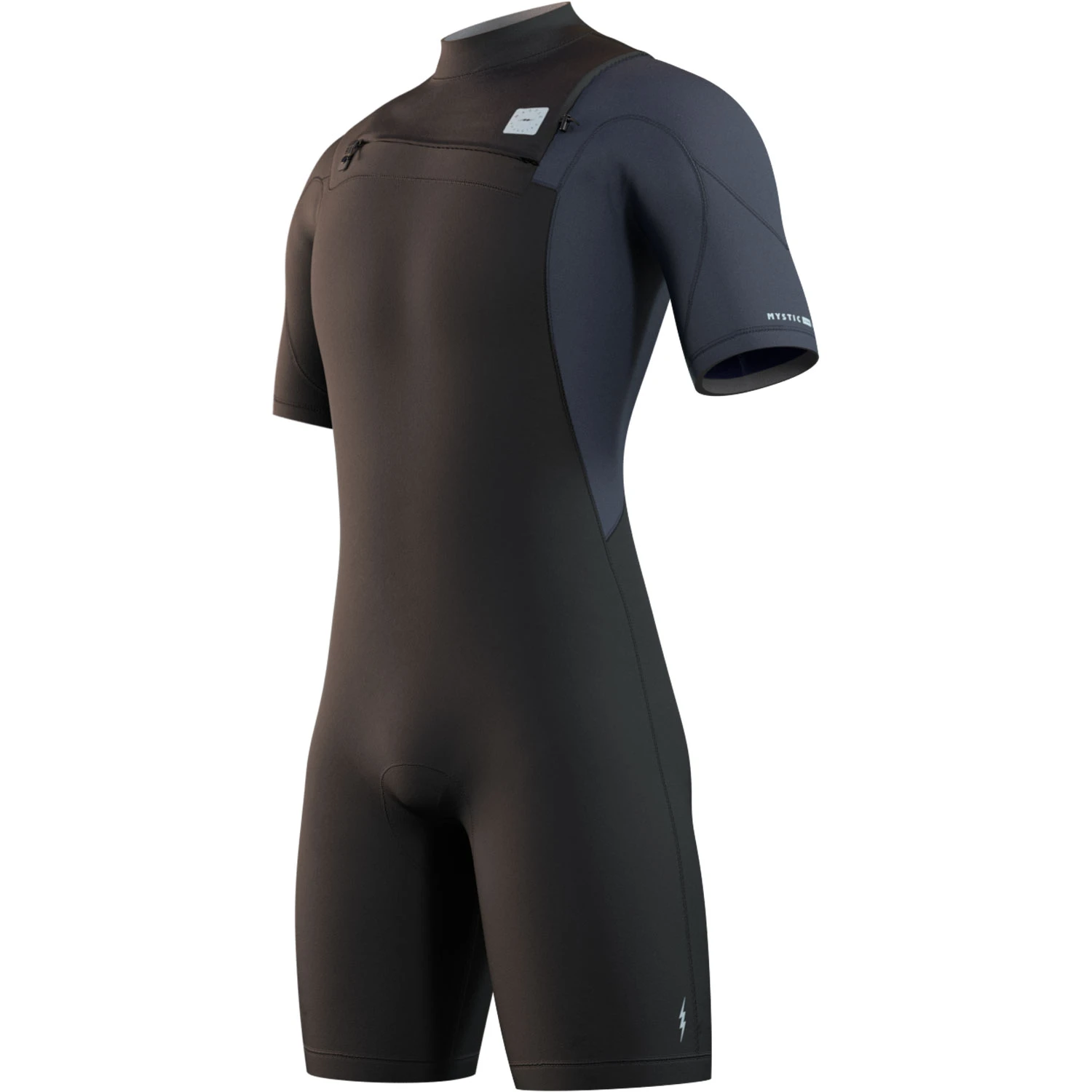 Mystic Marshall 3/2mm Shorty Wetsuit - Black 1 Mystic Marshall 3/2mm Shorty Wetsuit - Black