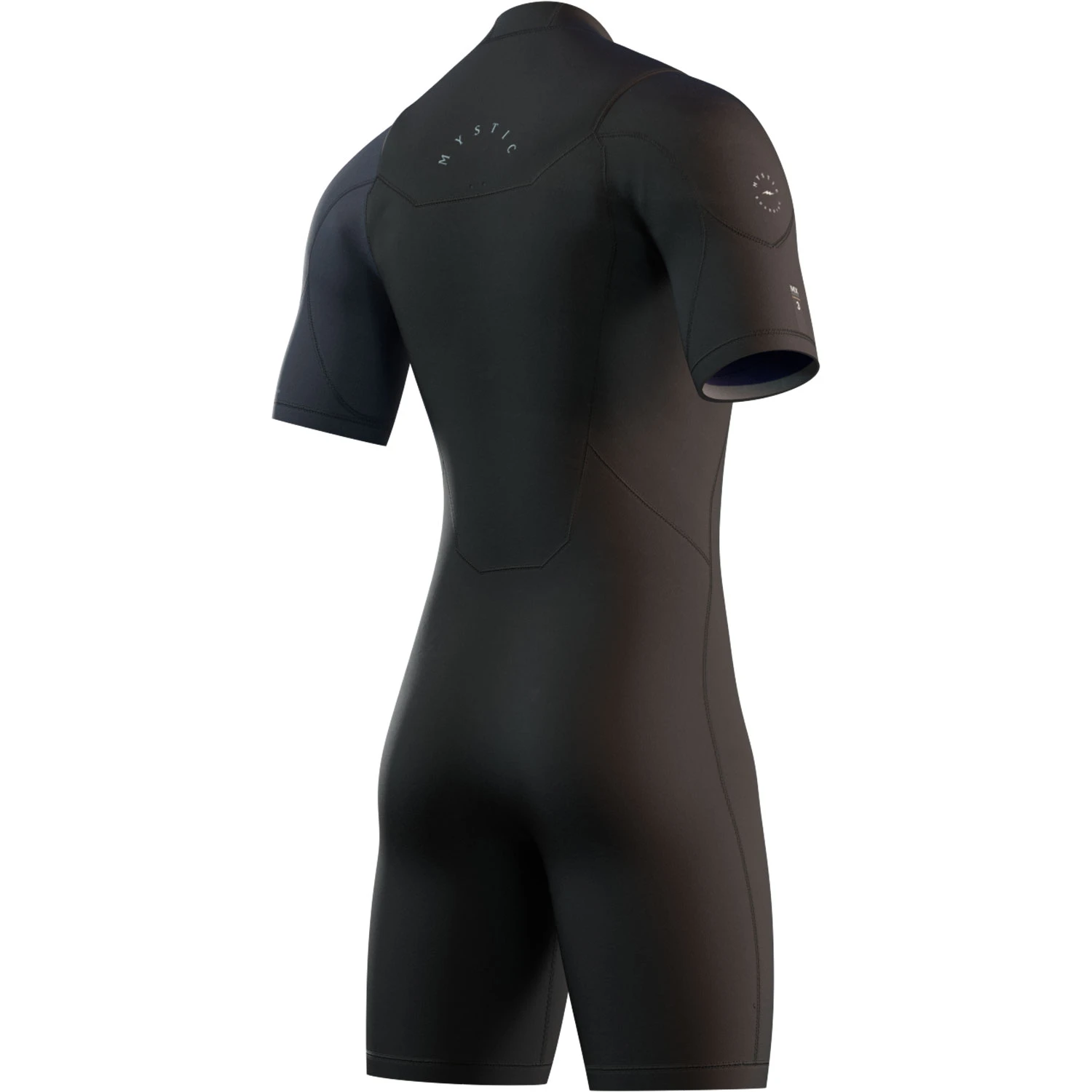 Mystic Marshall 3/2mm Shorty Wetsuit - Black 2 Mystic Marshall 3/2mm Shorty Wetsuit - Black - Image 2