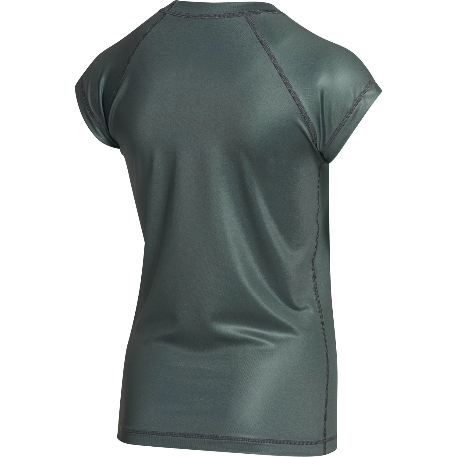 Mystic Womens Star Short Sleeve Rashvest - Dark Olive 2 Mystic Womens Star Short Sleeve Rashvest - Dark Olive - Image 2