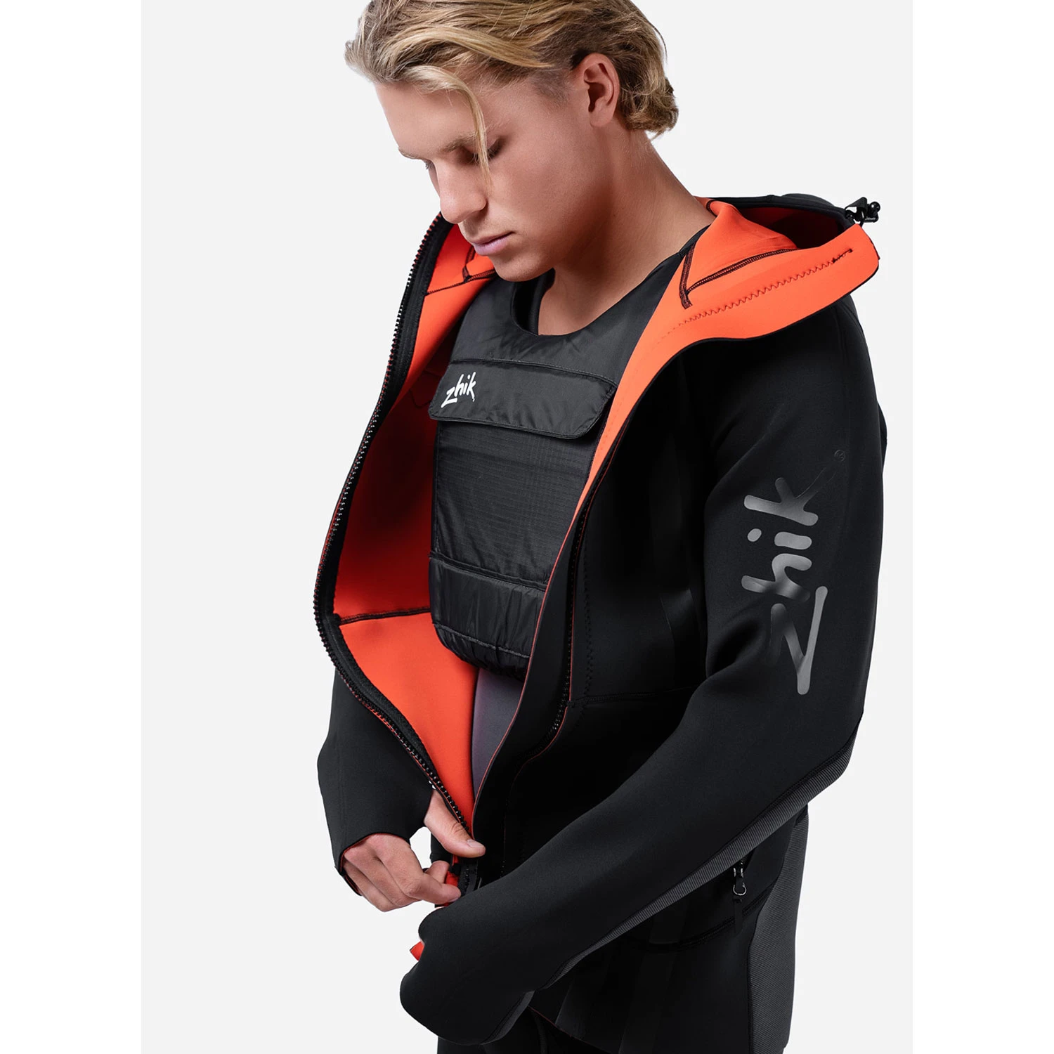 Zhik Neoprene Jacket - Black 5 Zhik Neoprene Jacket - Black - Image 5