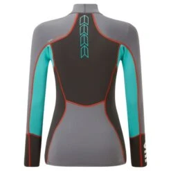 Gill Womens Zenlite Dinghy Sailing Wetsuit Top - Steel Grey -Mystic Shop Gill Womens Zenlight Top 5003w ste01 3