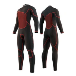 Mystic THE ONE 3/2 GBS Zip-Free Wetsuit - Grey -Mystic Shop Mystic The One Zip Free Fullsuit Wetsuit Black 2 1