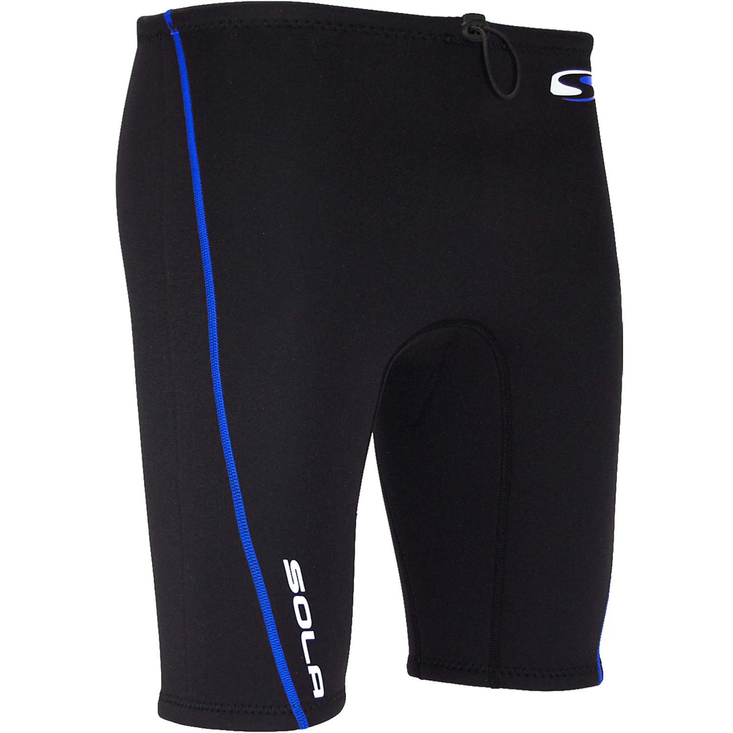 Sola 3mm Wetsuit Shorts - Black 1 Sola 3mm Wetsuit Shorts - Black