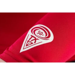 Typhoon Long Sleeve Flat Locked Rash Vest - Rich Red -Mystic Shop Typhoon Long Sleeve Rach Guard Rich Red 3