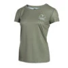 Mystic Womens Ignite Short-Sleeve Rashvest - Olive Green