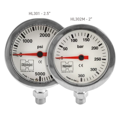 Highland 2" And 2.5" Brass & Glass SPG 1 Highland 2" And 2.5" Brass & Glass SPG