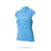 Magic Marine Womens Cube Short Sleeve Rashvest - Flash Blue