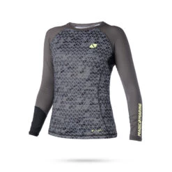 Magic Marine Womens Energy Long Sleeve Rashvest - Grey