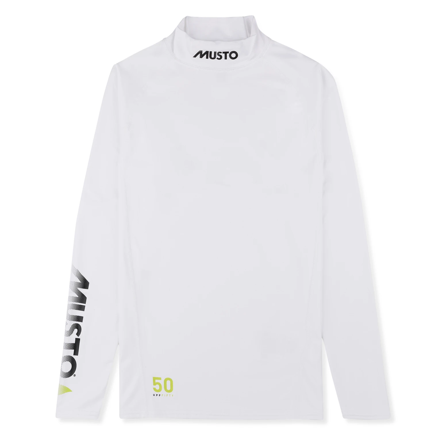 Musto Sunblock Long Sleeve Rash Guard - White 1 Musto Sunblock Long Sleeve Rash Guard - White