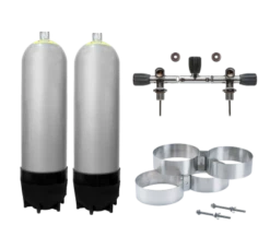 Faber LP Steel Tank Doubles Package