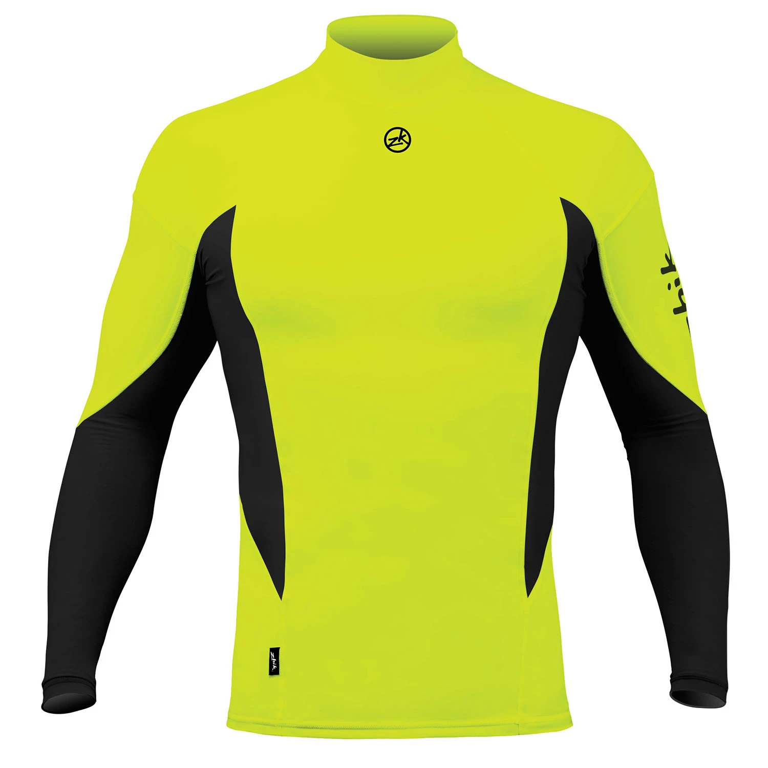 Zhik Long Sleeve Spandex Top - Hi-Vis 1 Zhik Long Sleeve Spandex Top - Hi-Vis