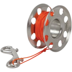 Flared Stainless Steel Finger Spool